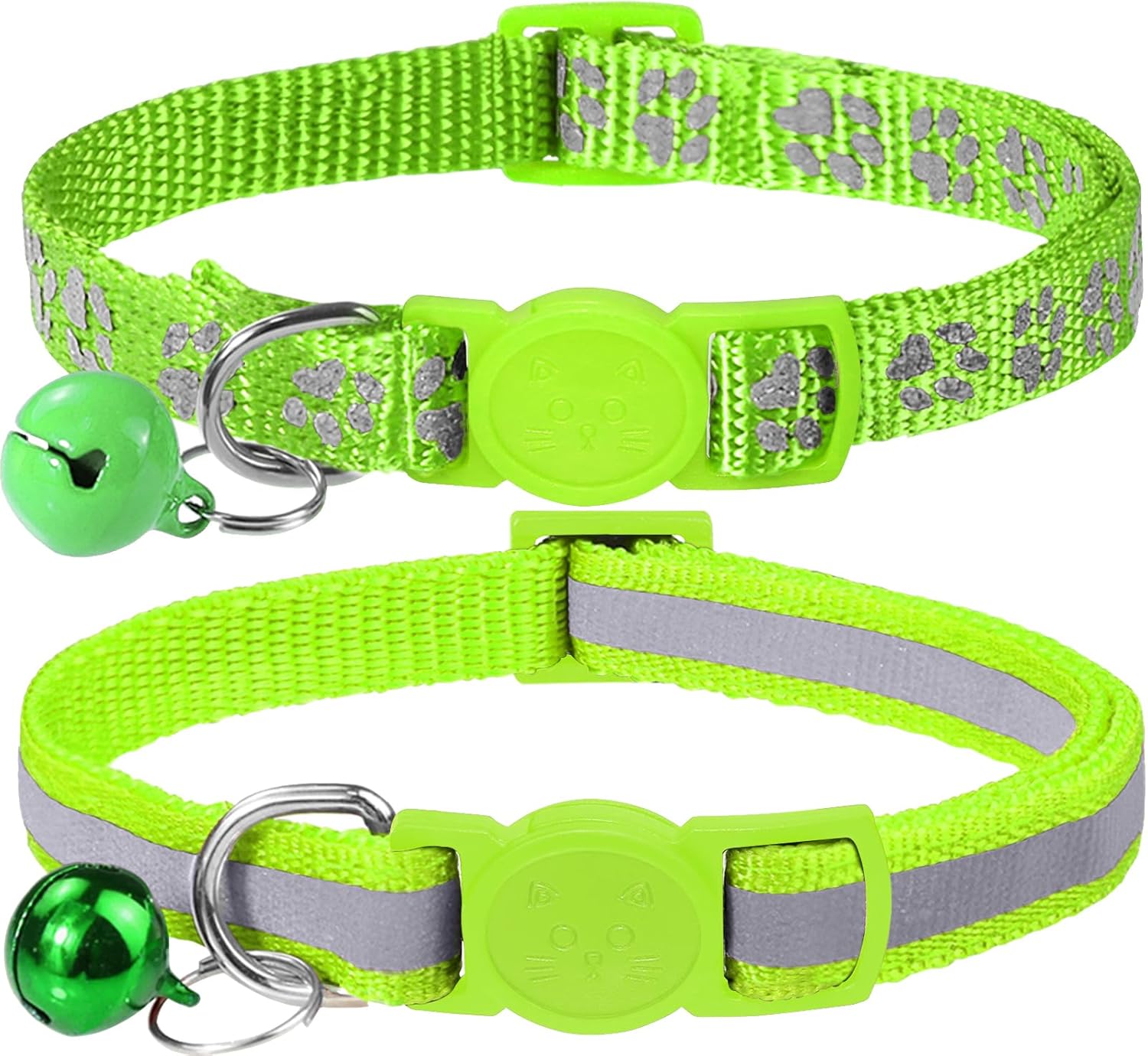 Taglory Reflective Cat Collar with Bell and | PetNestUK