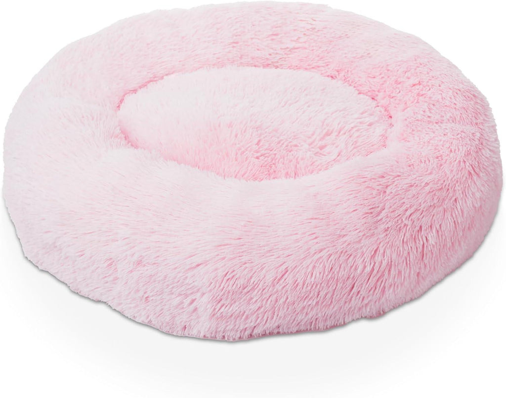 Woof & Whiskers Donut Beds For Dogs Grey Dog Bed | PetNestUK