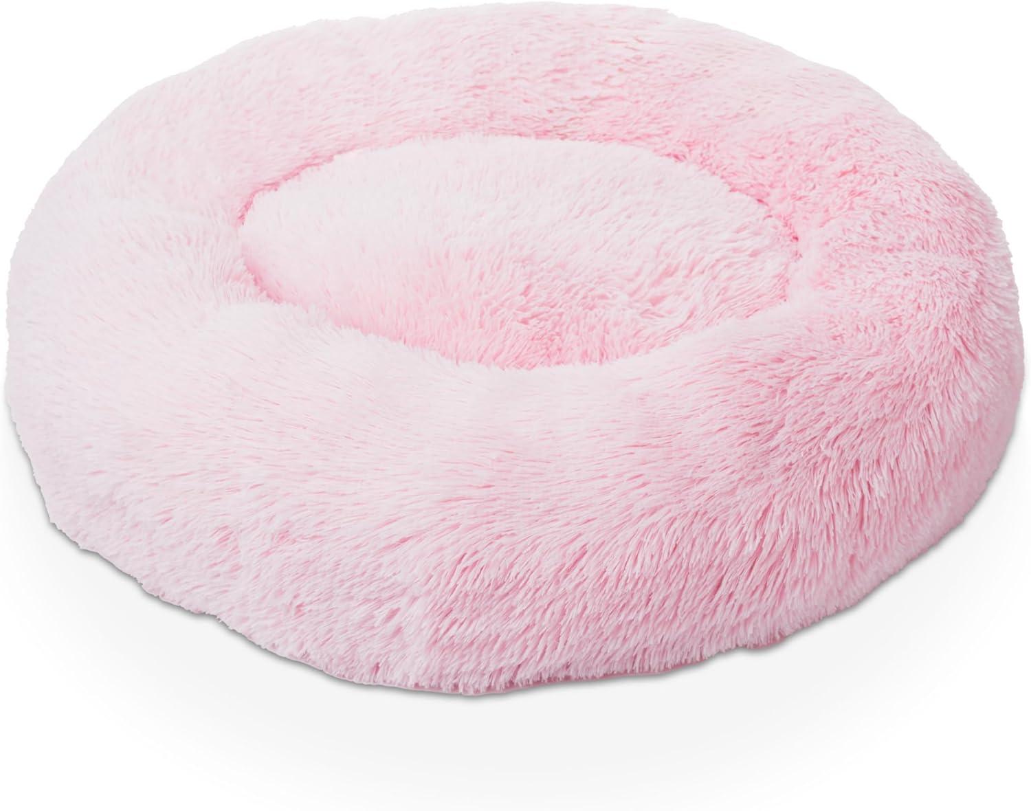 Woof & Whiskers Donut Beds For Dogs Grey Dog Bed | PetNestUK