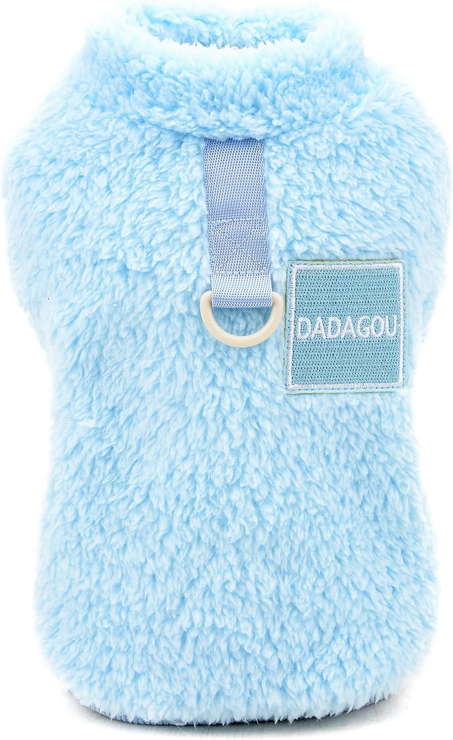 SMALLLEE_LUCKY_STORE Pet Sherpa Fleece Jumper | PetNestUK