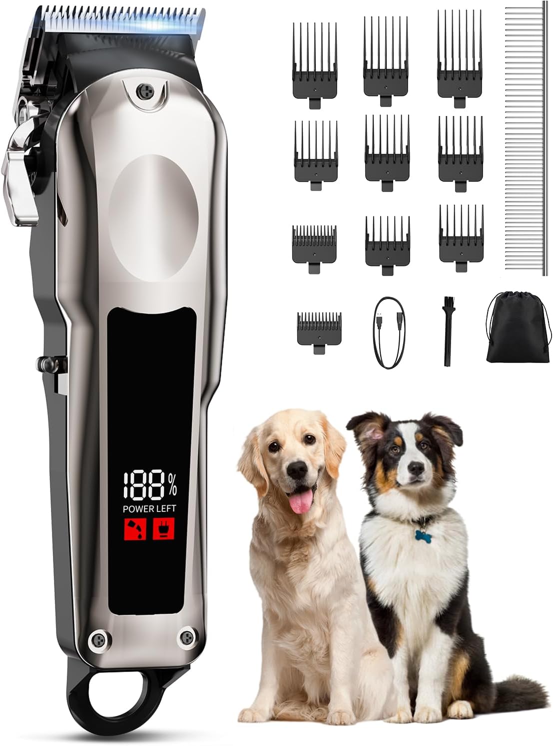 Kriogor Professional Dog Clippers for Thick | PetNestUK