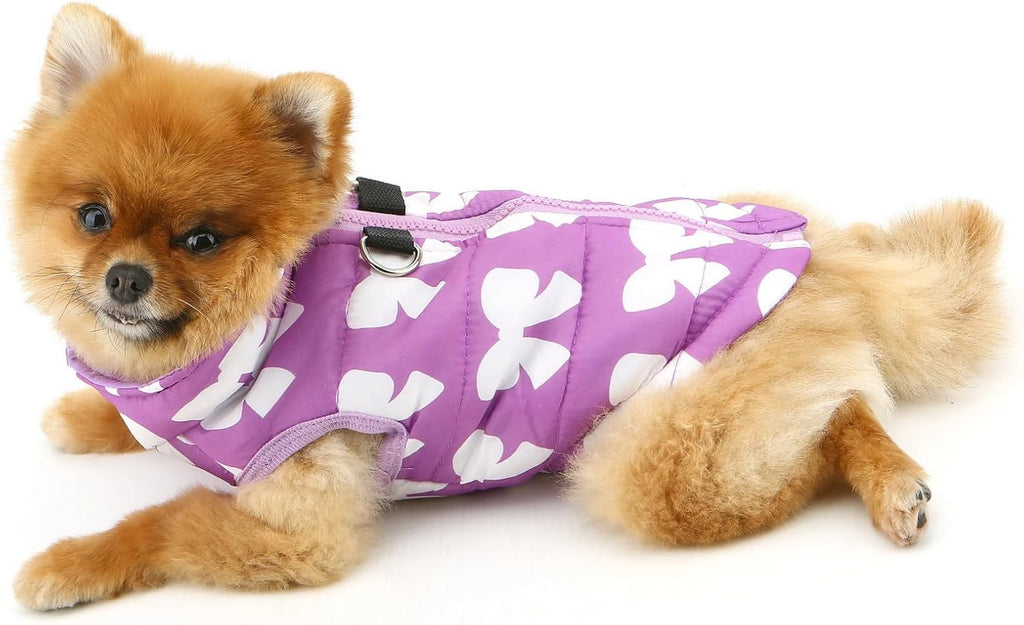 SMALLLEE_LUCKY_STORE Quilted Coat for Small Pets