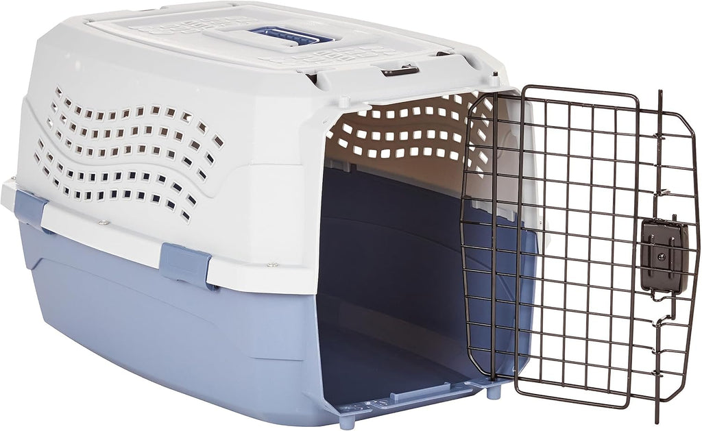 PetNestUK Basics Hard-Sided Cat Carrier, Two-Door | PetNestUK