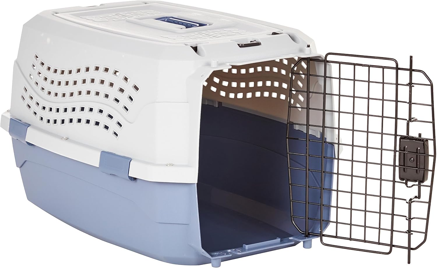 PetNestUK Basics Hard-Sided Cat Carrier, Two-Door | PetNestUK