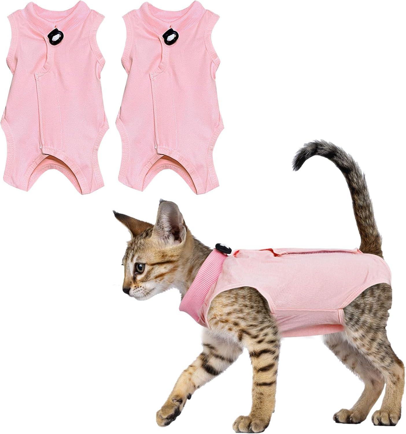2PCS Cat Professional Recovery Suit, | PetNestUK