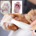 GLORHA Cordless Pet Paw Trimmer with LED Light