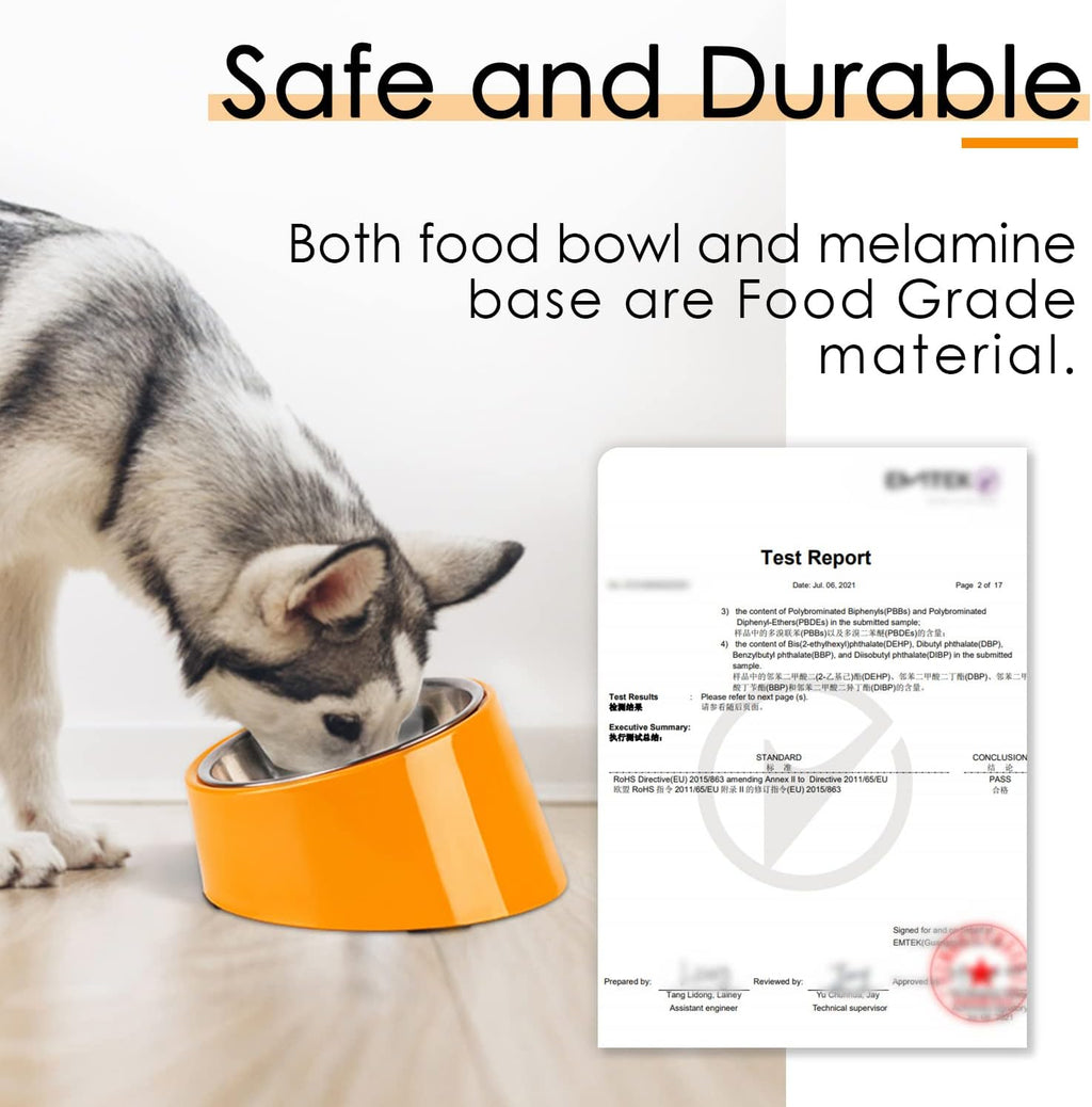 SuperDesign Mess Free 15° Slanted Bowl for Dogs | PetNestUK