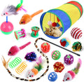20 Pcs Cat Toys for Indoor Kitten, Collapsible | PetNestUK