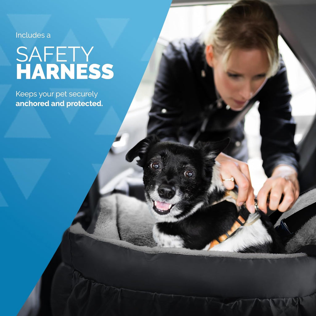 Furdreams Dog Car Seat Plush & Cosy Pet Car | PetNestUK
