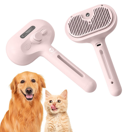 CIBKJ Pet Grooming Brush with Water Spray