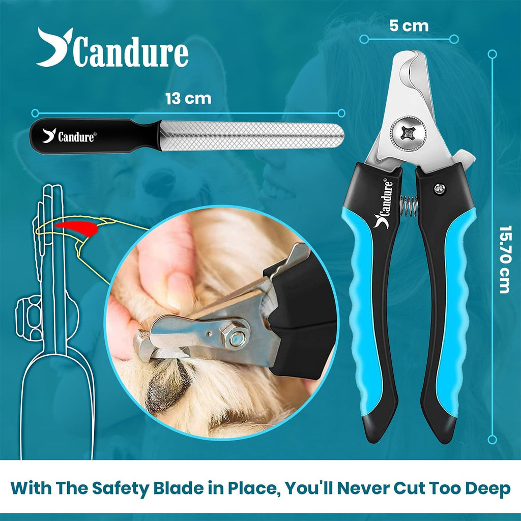 Candure Dog Nail Clippers for Large, Medium and | PetNestUK