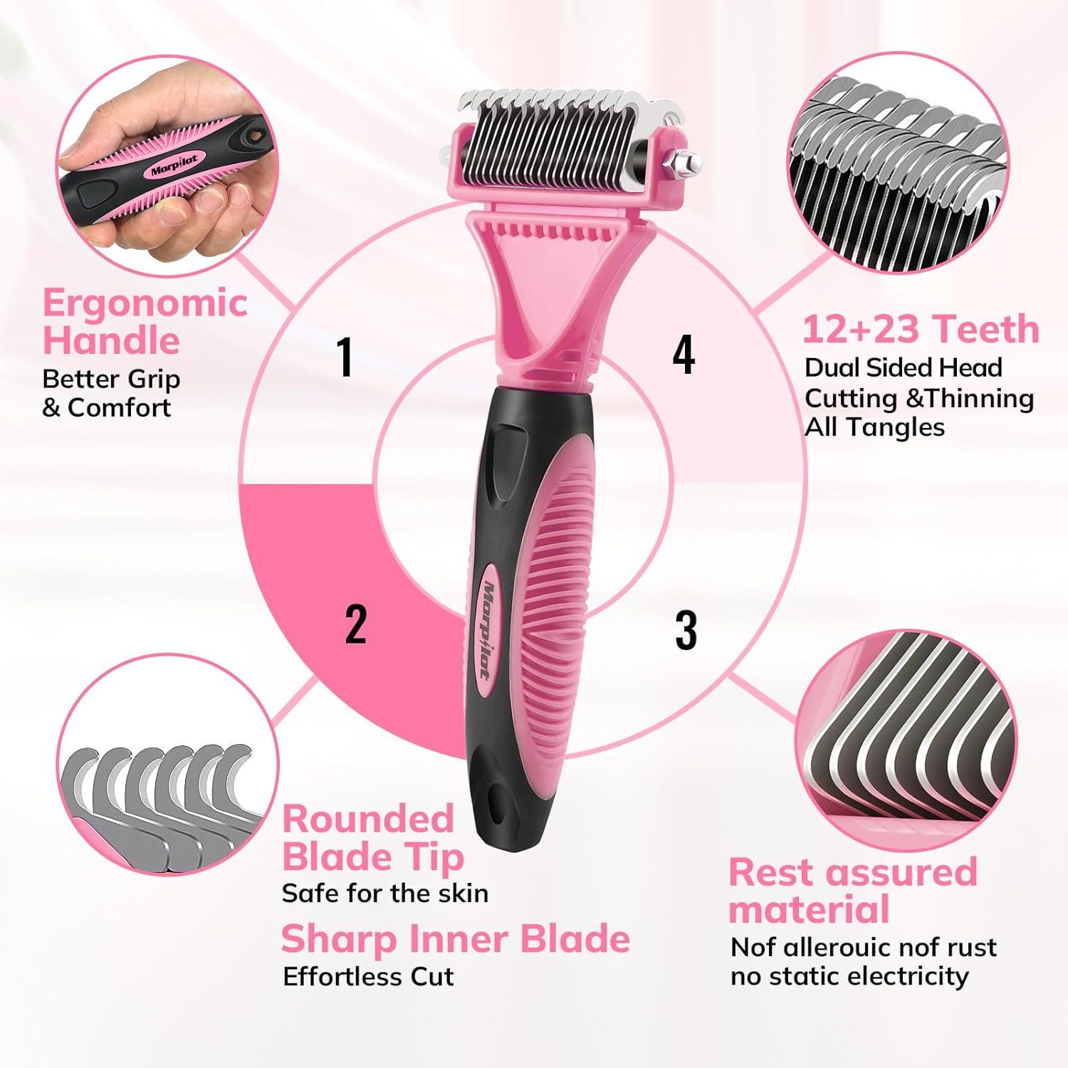 Morpilot Dog Brush Cat Brush Grooming Comb, | PetNestUK