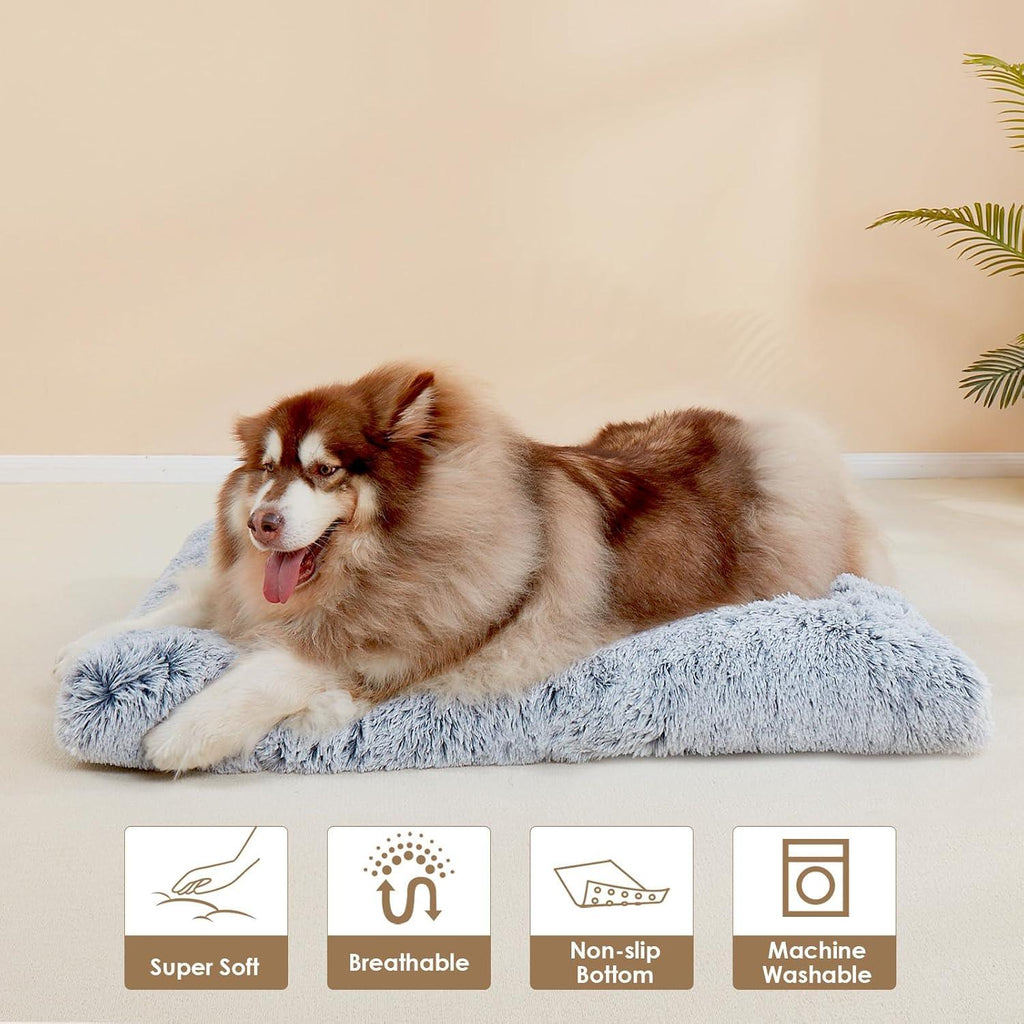 EHEYCIGA Calming Dog Bed Medium, Fluffy Anti | PetNestUK