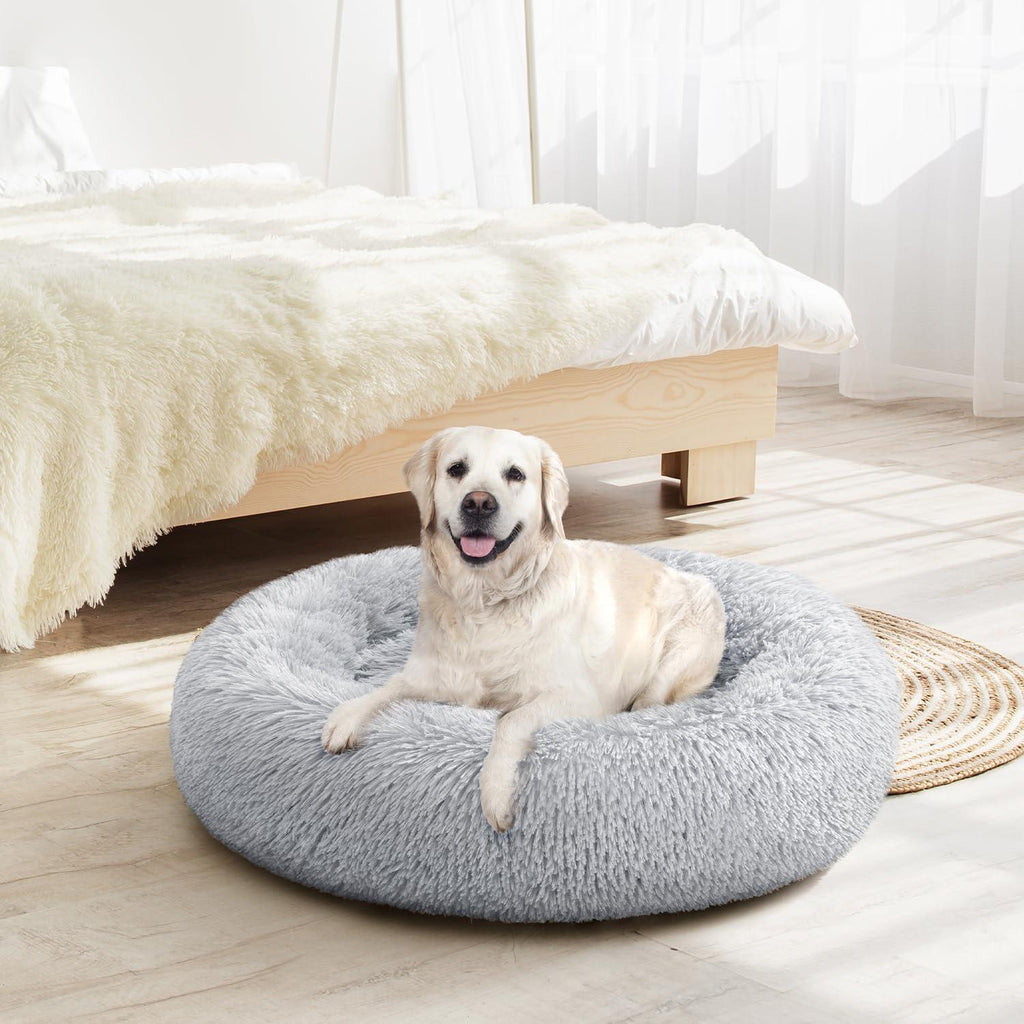 YOJOGEE Calming Donut Puppy Bed for Medium Small | PetNestUK