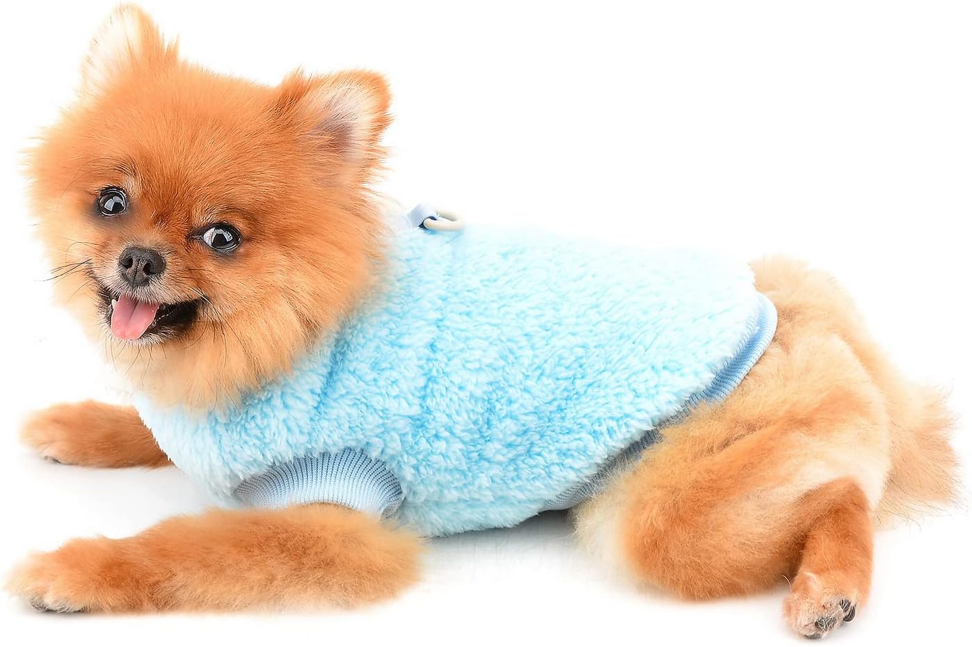 SMALLLEE_LUCKY_STORE Pet Sherpa Fleece Jumper | PetNestUK