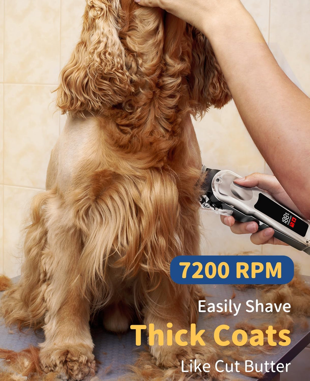 Kriogor Professional Dog Clippers for Thick | PetNestUK