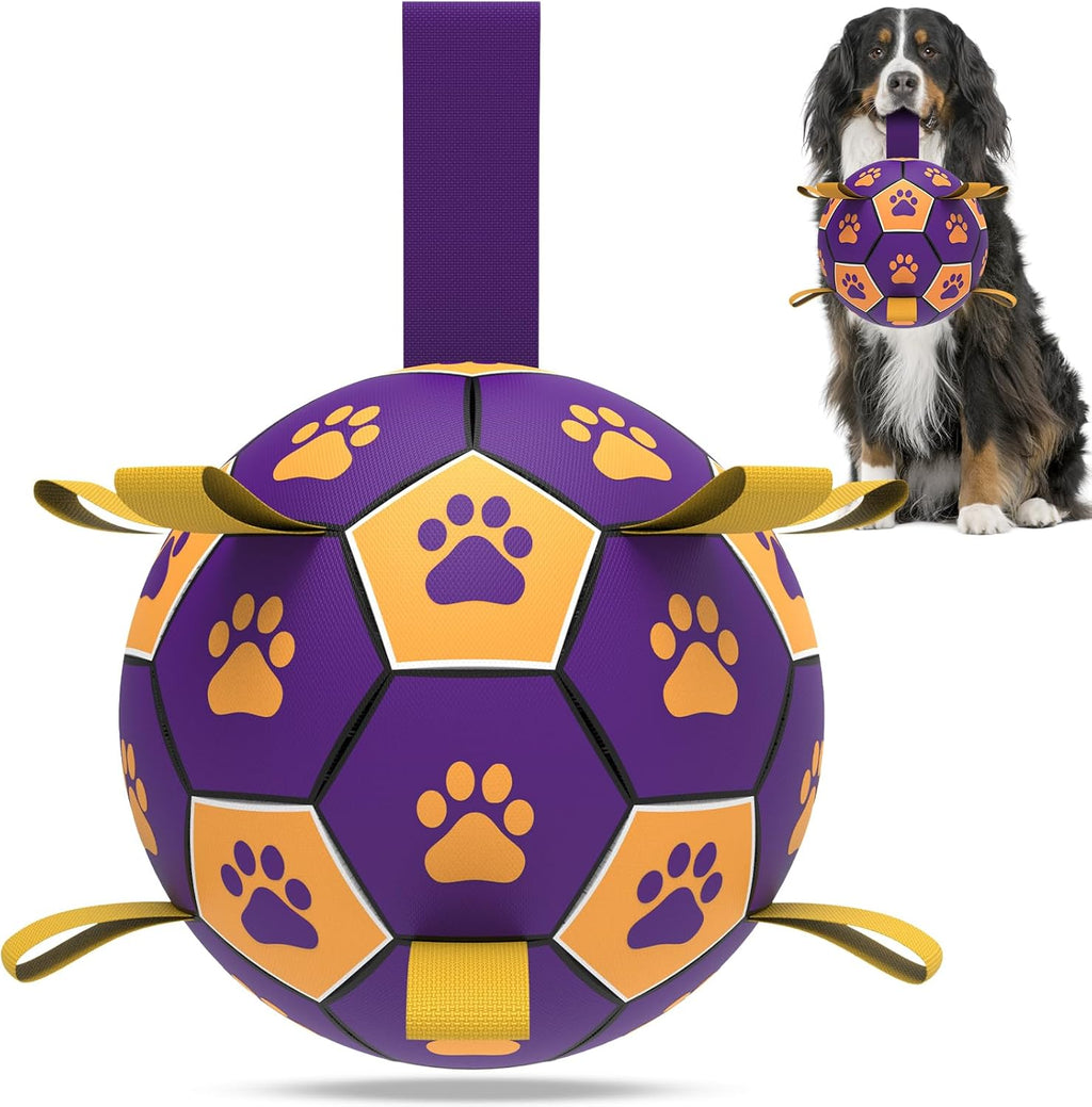 HETOO Dog Football with Grab Tabs
