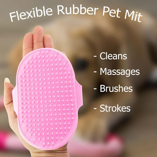D.A.Y. Republic Rubber Pet Grooming Mitt