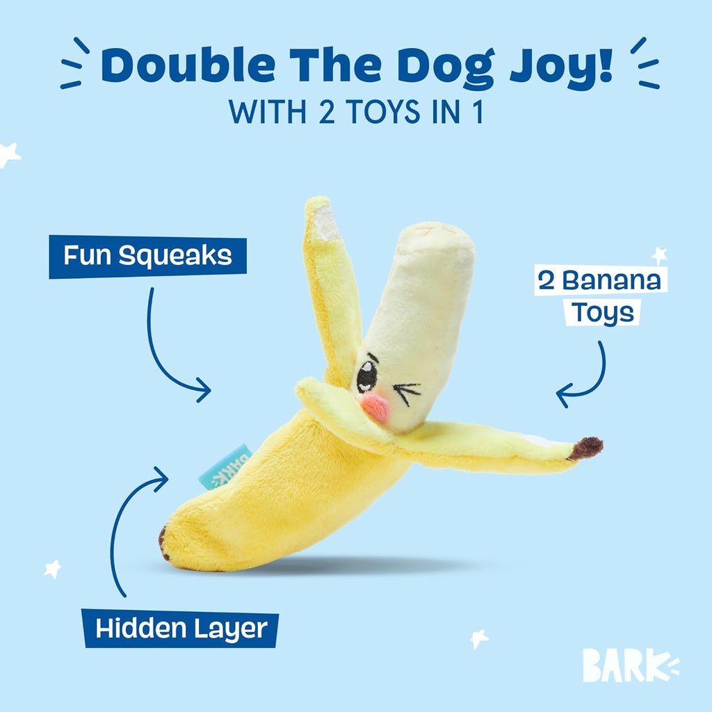 Barkbox 2 in 1 Interactive Plush Dog Toy - Rip | PetNestUK