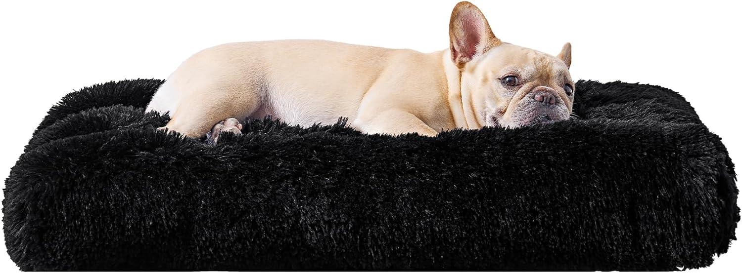 EHEYCIGA Calming Dog Bed Medium, Fluffy Anti | PetNestUK