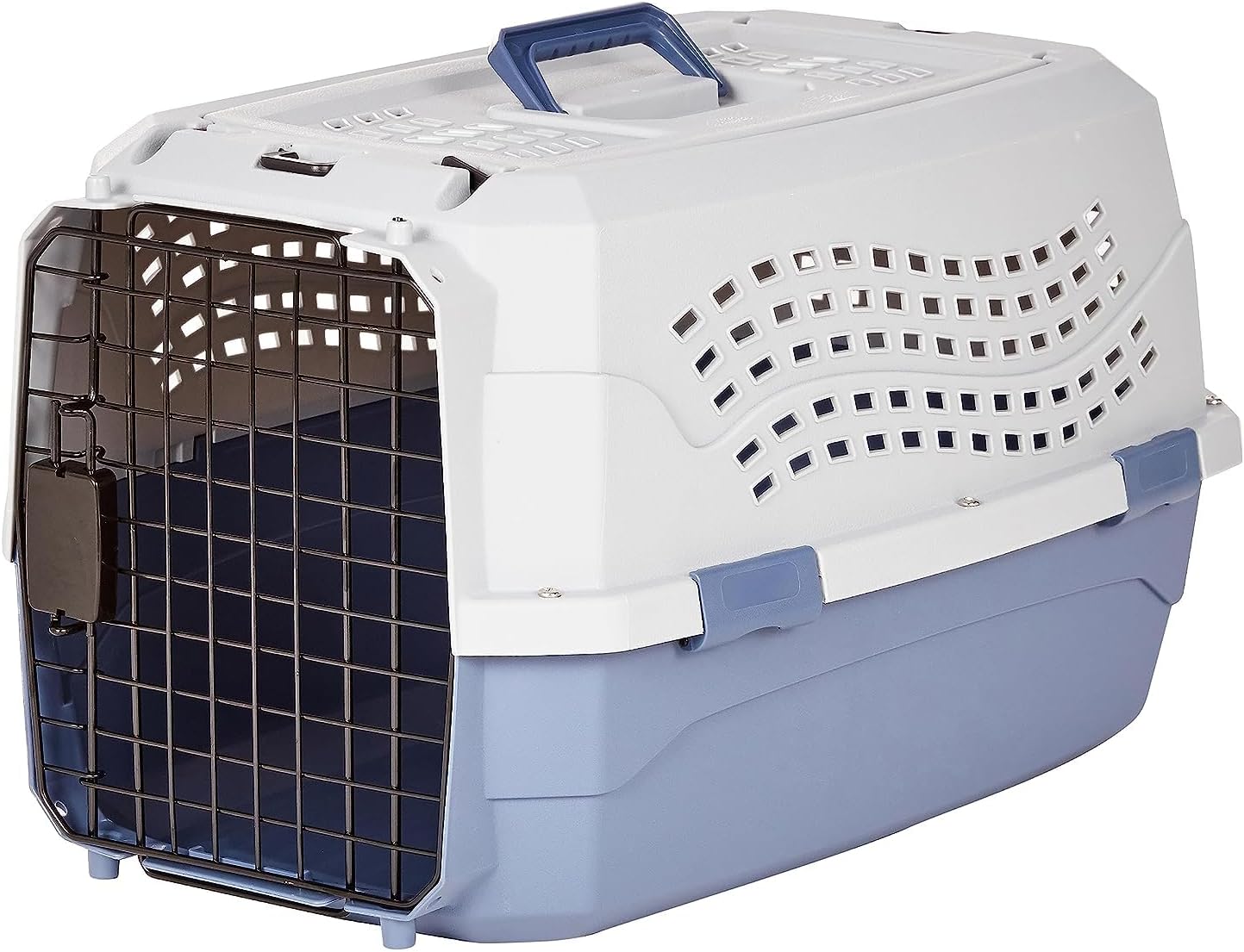 PetNestUK Basics Hard-Sided Cat Carrier, Two-Door | PetNestUK