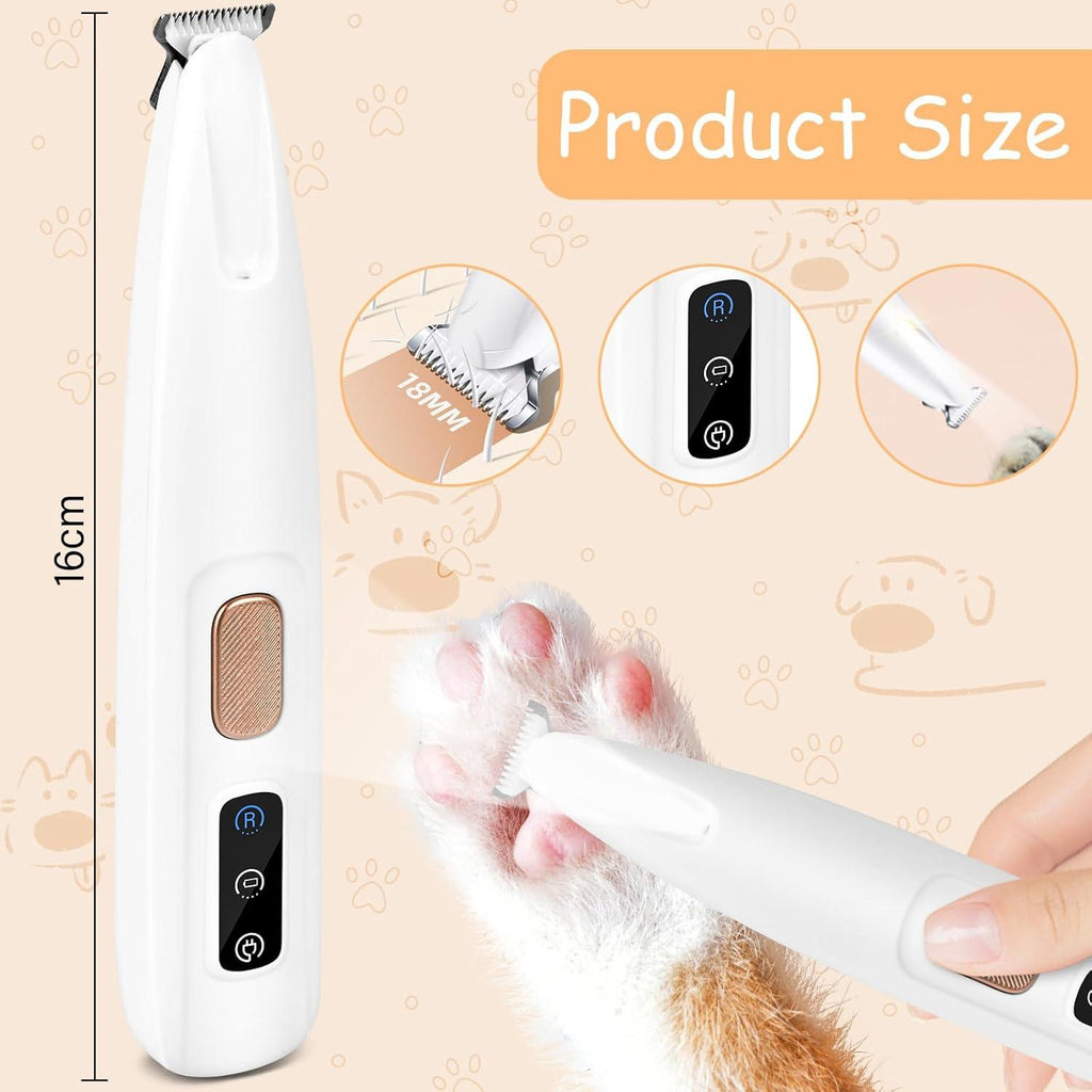 Dog Paw Trimmer Pet Micro Precision Trimmer | PetNestUK
