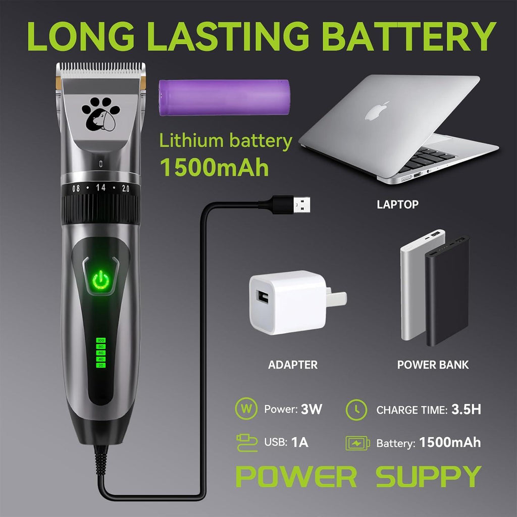 Coldspot Cordless Pet Grooming Clippers
