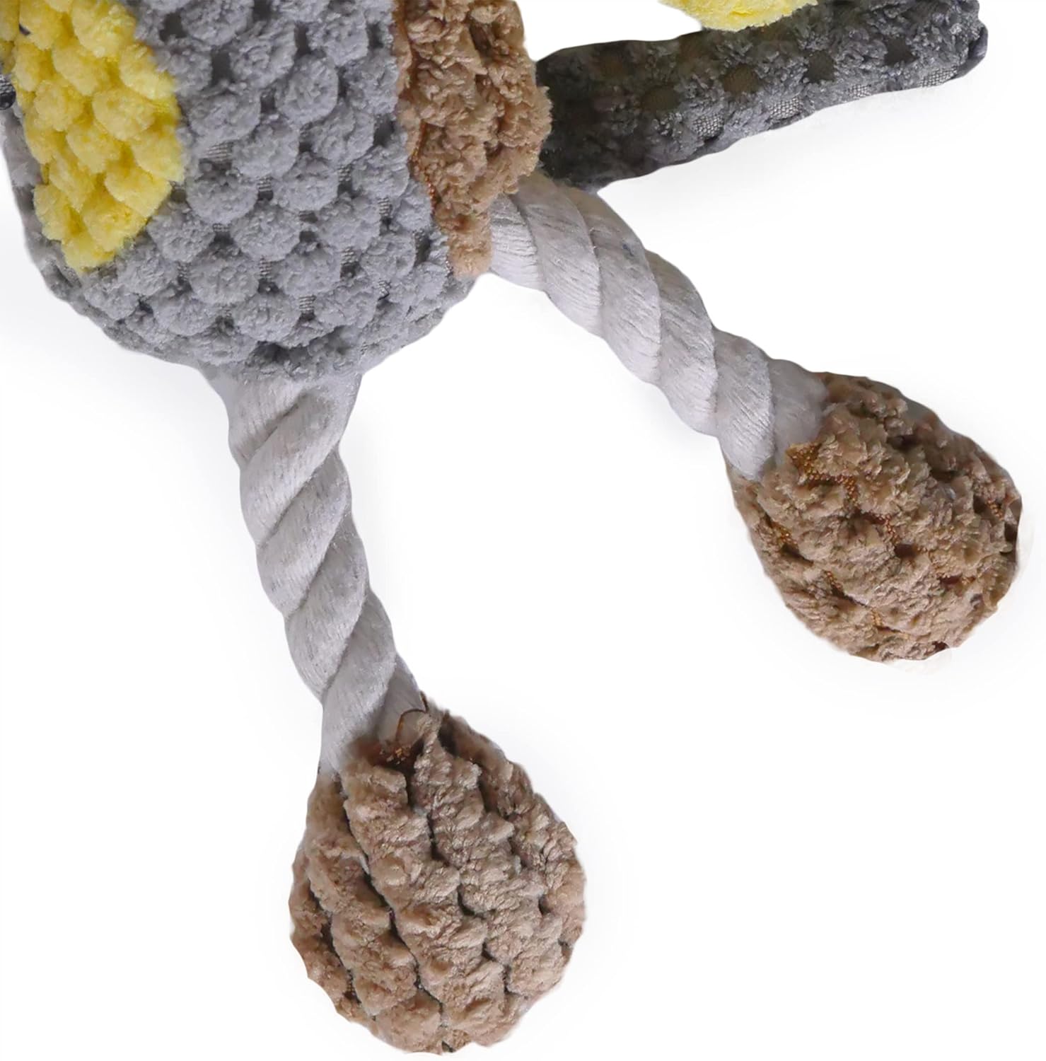 Rosewood Marvin Monkey Dog Toy, brown/tan/blue | PetNestUK