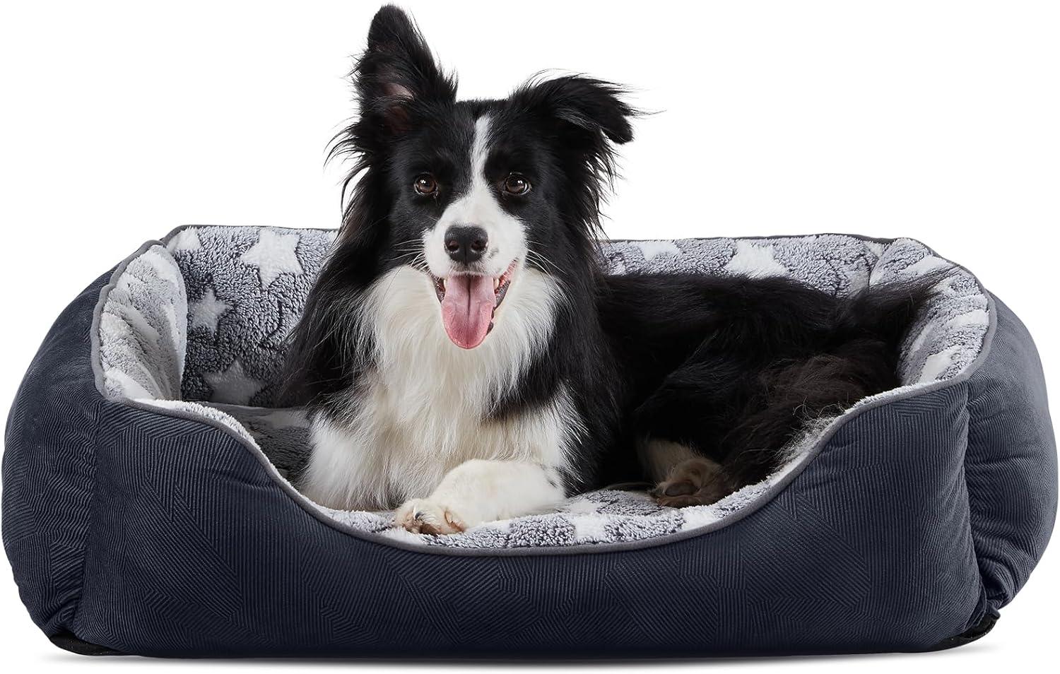 MIXJOY Dog Bed Washable, Super Soft Cosy Dog | PetNestUK
