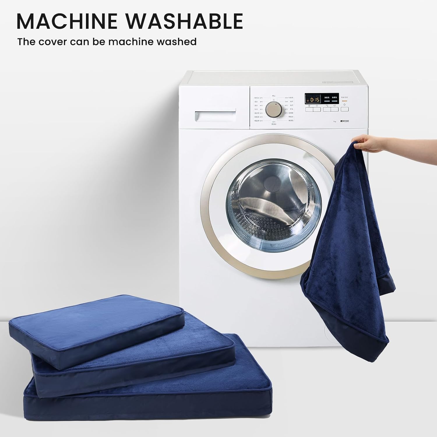 Jaspuriea Orthopedic Dog Beds Washable with | PetNestUK