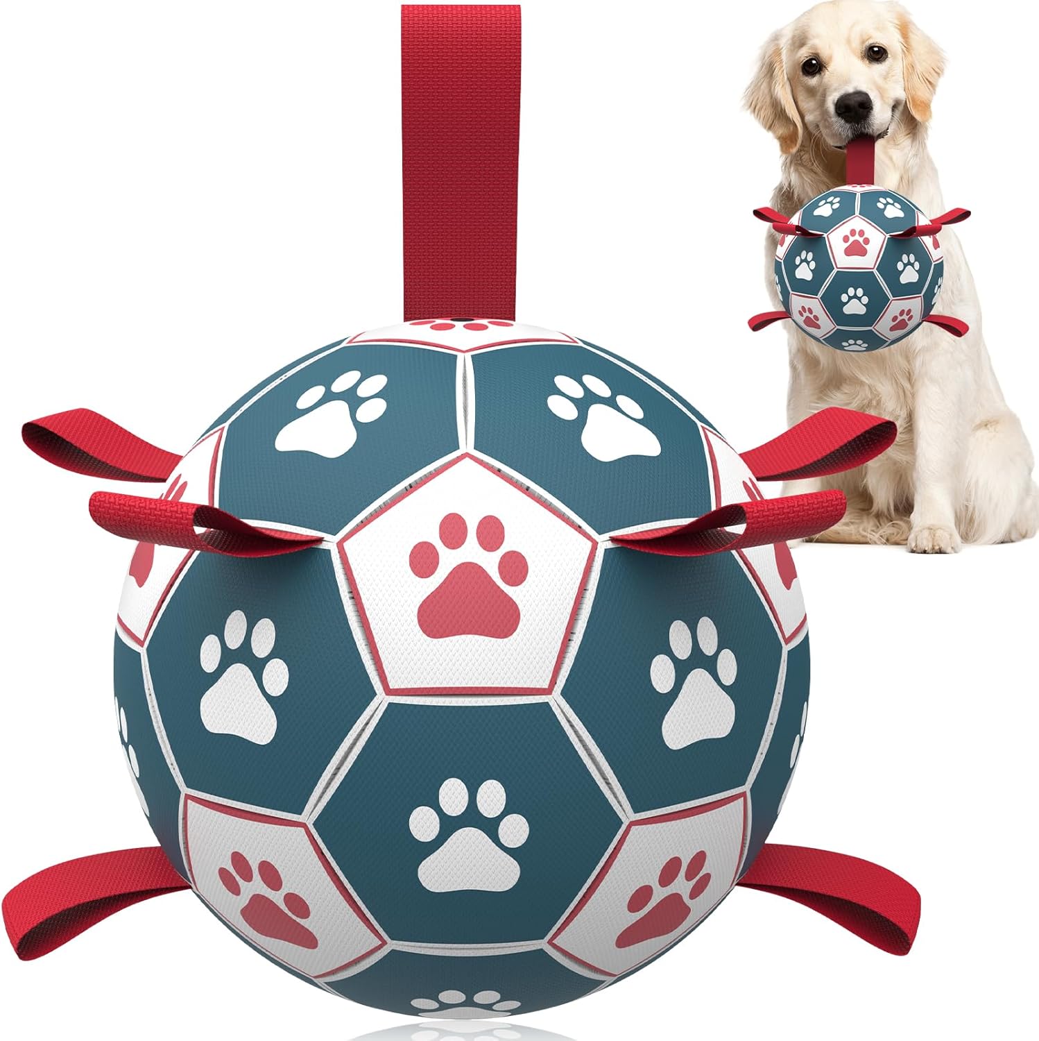 HETOO Interactive Dog Football Toys with Grab | PetNestUK