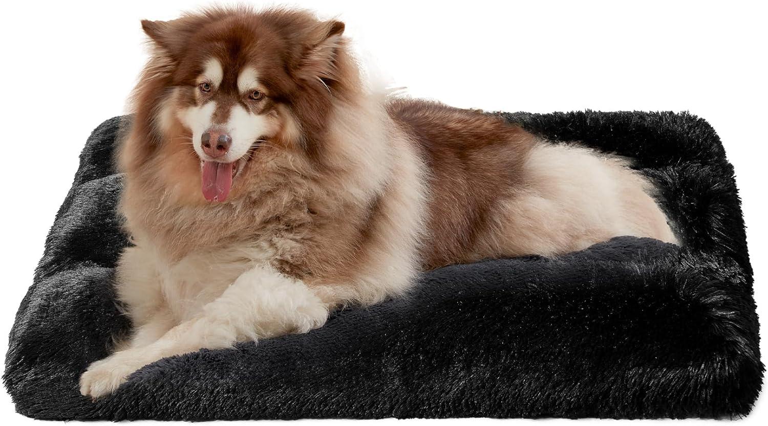 EHEYCIGA Calming Dog Bed Medium, Fluffy Anti | PetNestUK