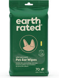 Earth Rated Hypoallergenic Dog Wipes, Cleaning | PetNestUK