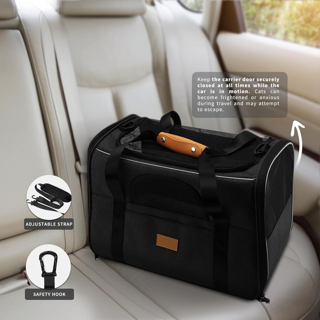 SOKANA Foldable Cat Carrier - Large Pet Carrier | PetNestUK