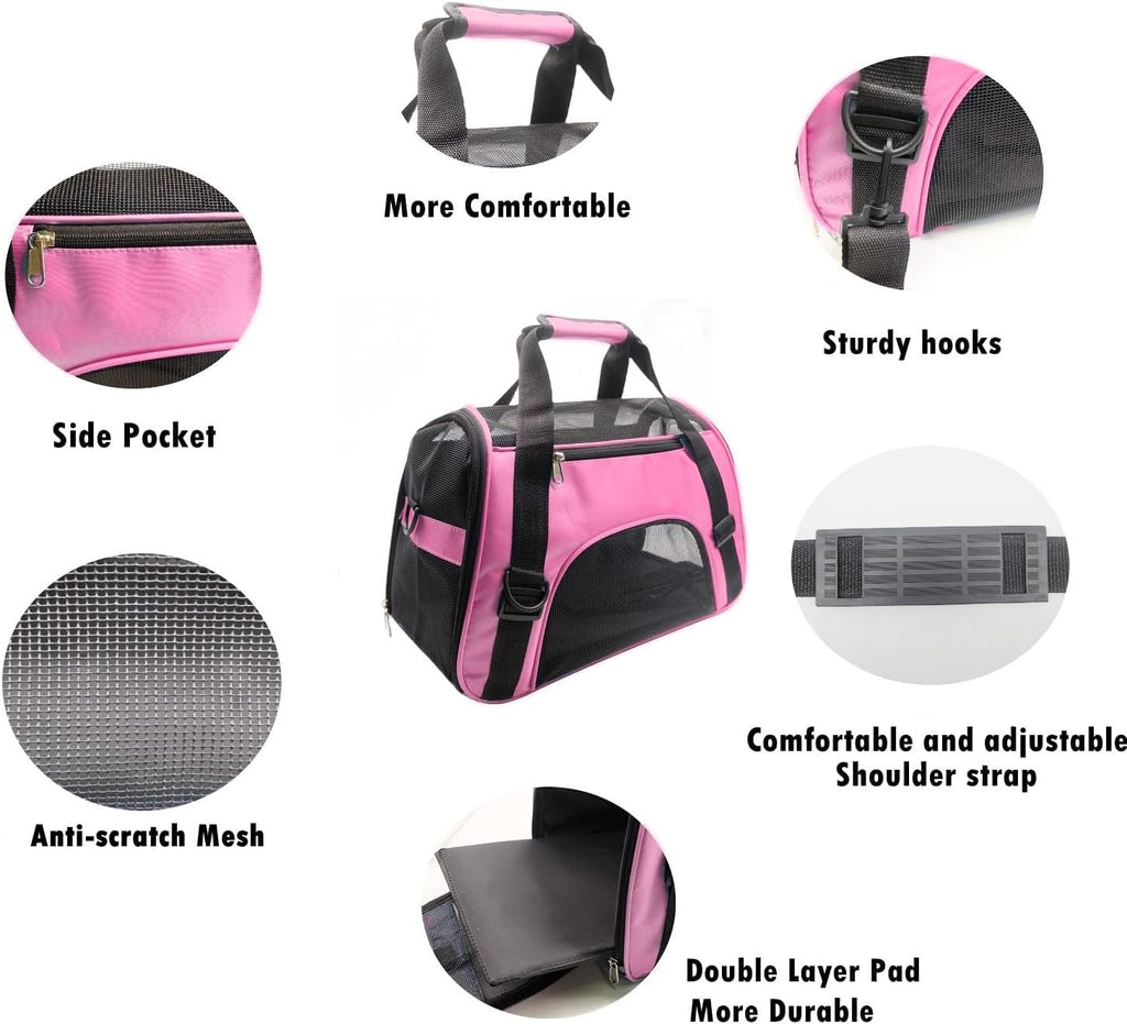 ZvoanSem Pet Carrier Bag,Small Cat Carrier | PetNestUK