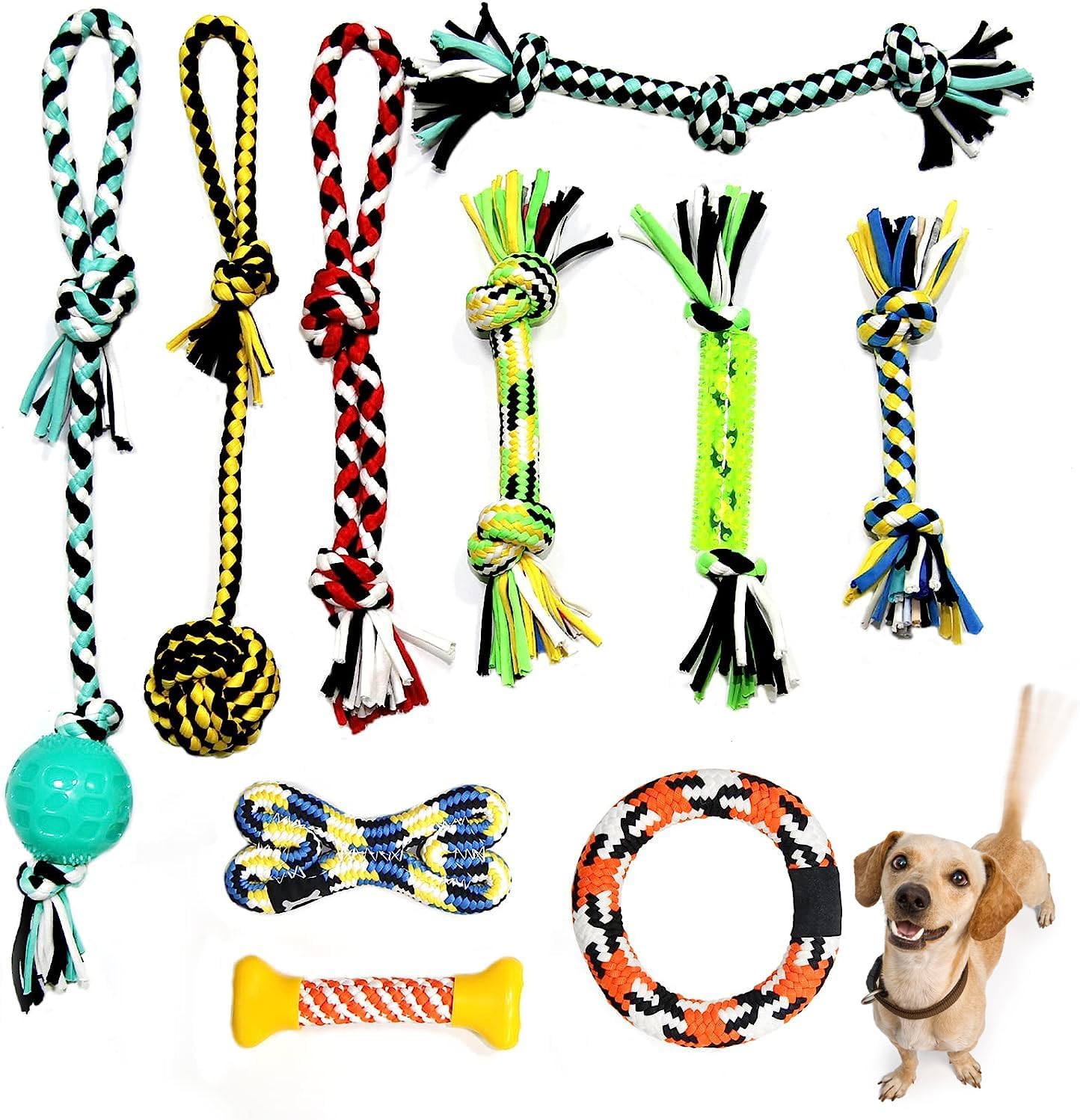 Aitmexcn Dog Rope Toys for Large Medium Dog | PetNestUK