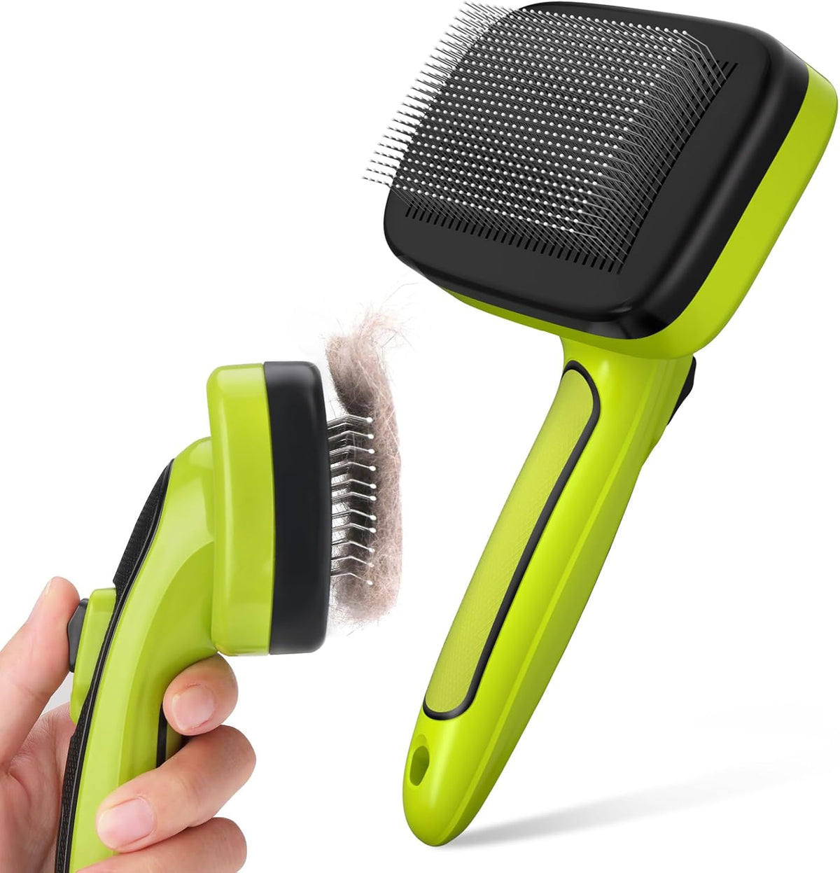 pecute Self-Cleaning Pet Grooming Brush