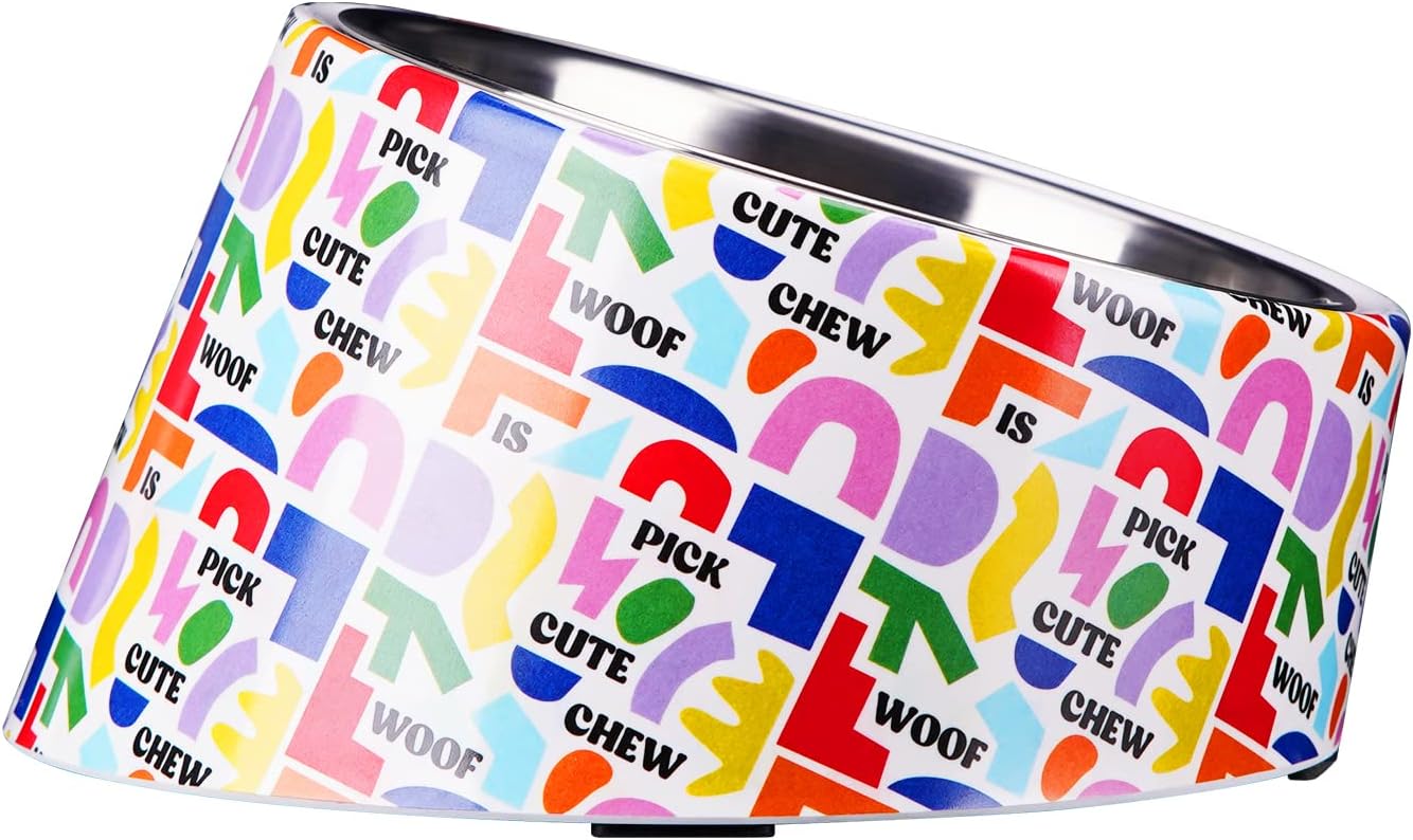 SuperDesign Mess Free 15° Slanted Bowl for Dogs | PetNestUK