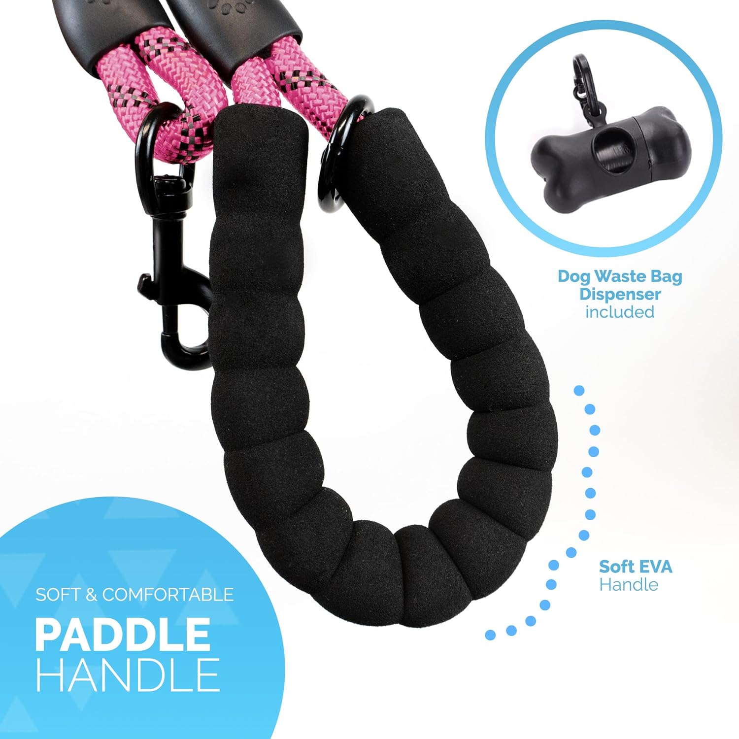 Furdreams 1.5m (5ft) Slip-On Dog Lead | PetNestUK