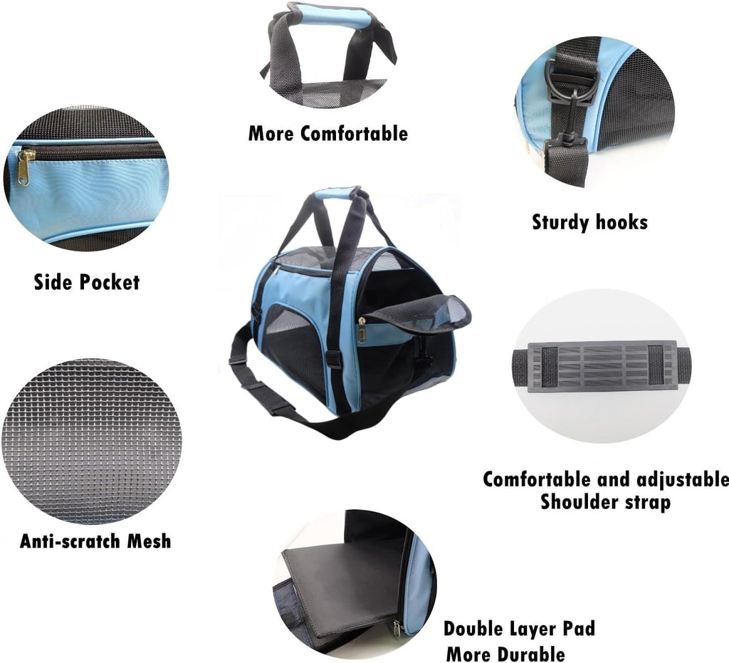 ZvoanSem Soft-Sided Pet Carrier Bag