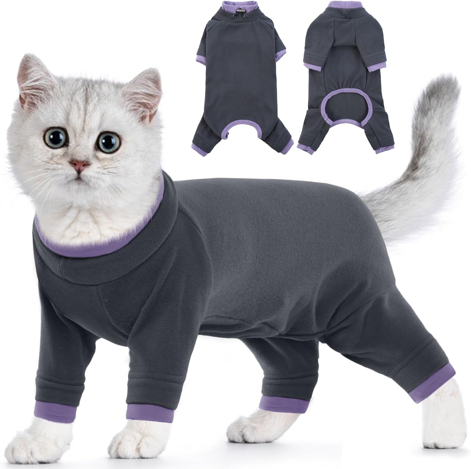 Cat Hair Sticky Onesie, Cat Soft Pajama Cat | PetNestUK