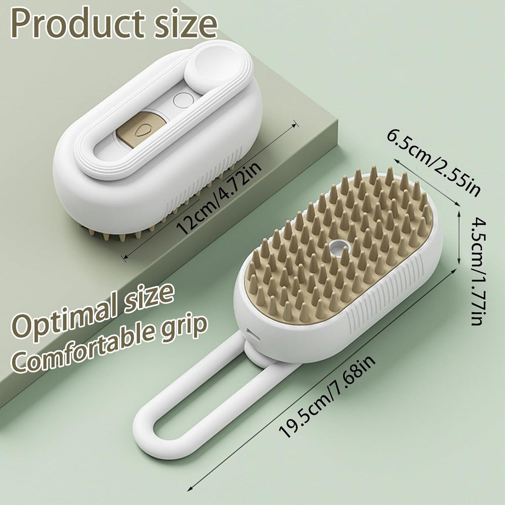 Cat Steam Brush for Shedding Cloud Care Cat | PetNestUK