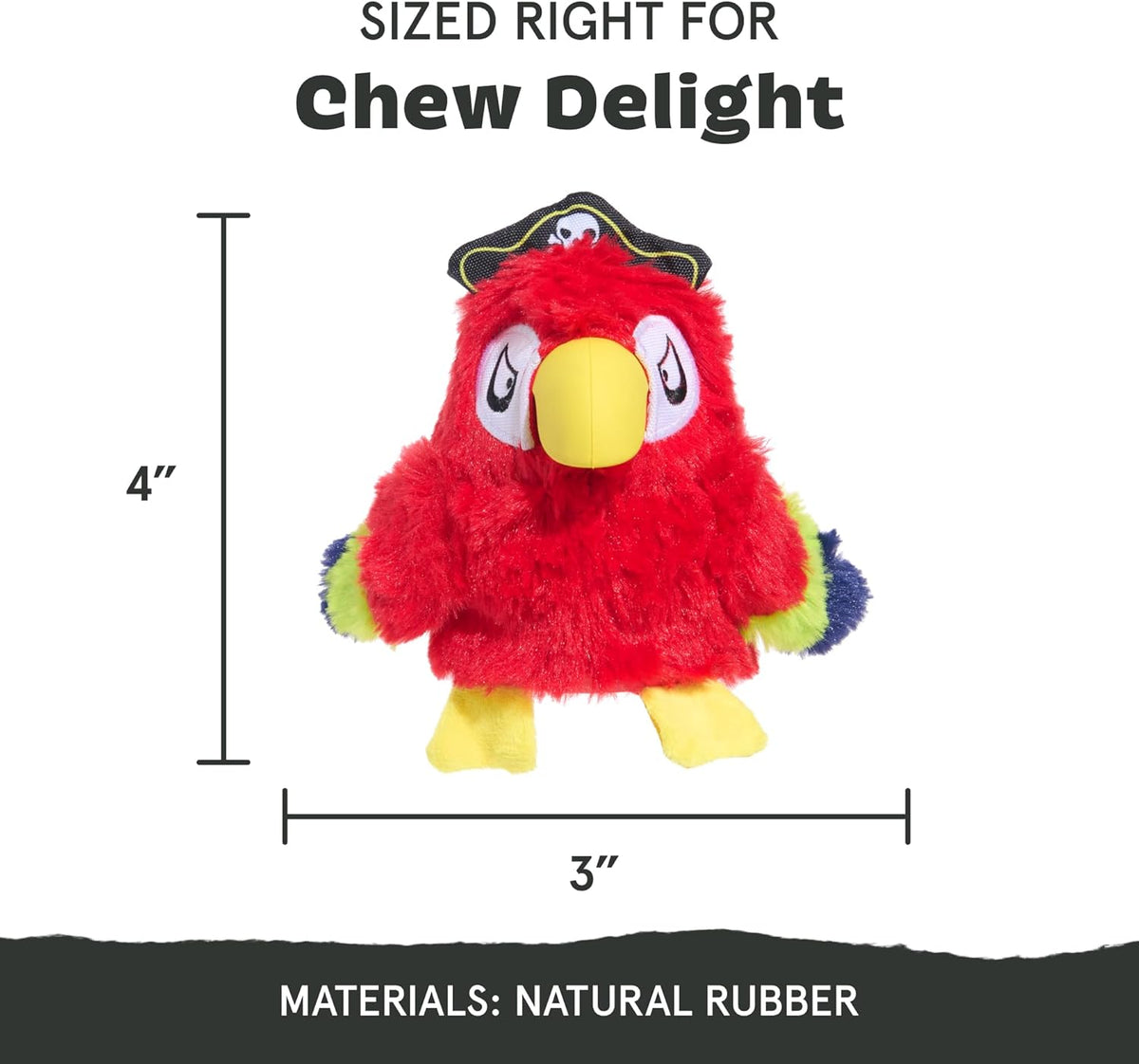 BarkBox Squeaky Plush Dog Toys