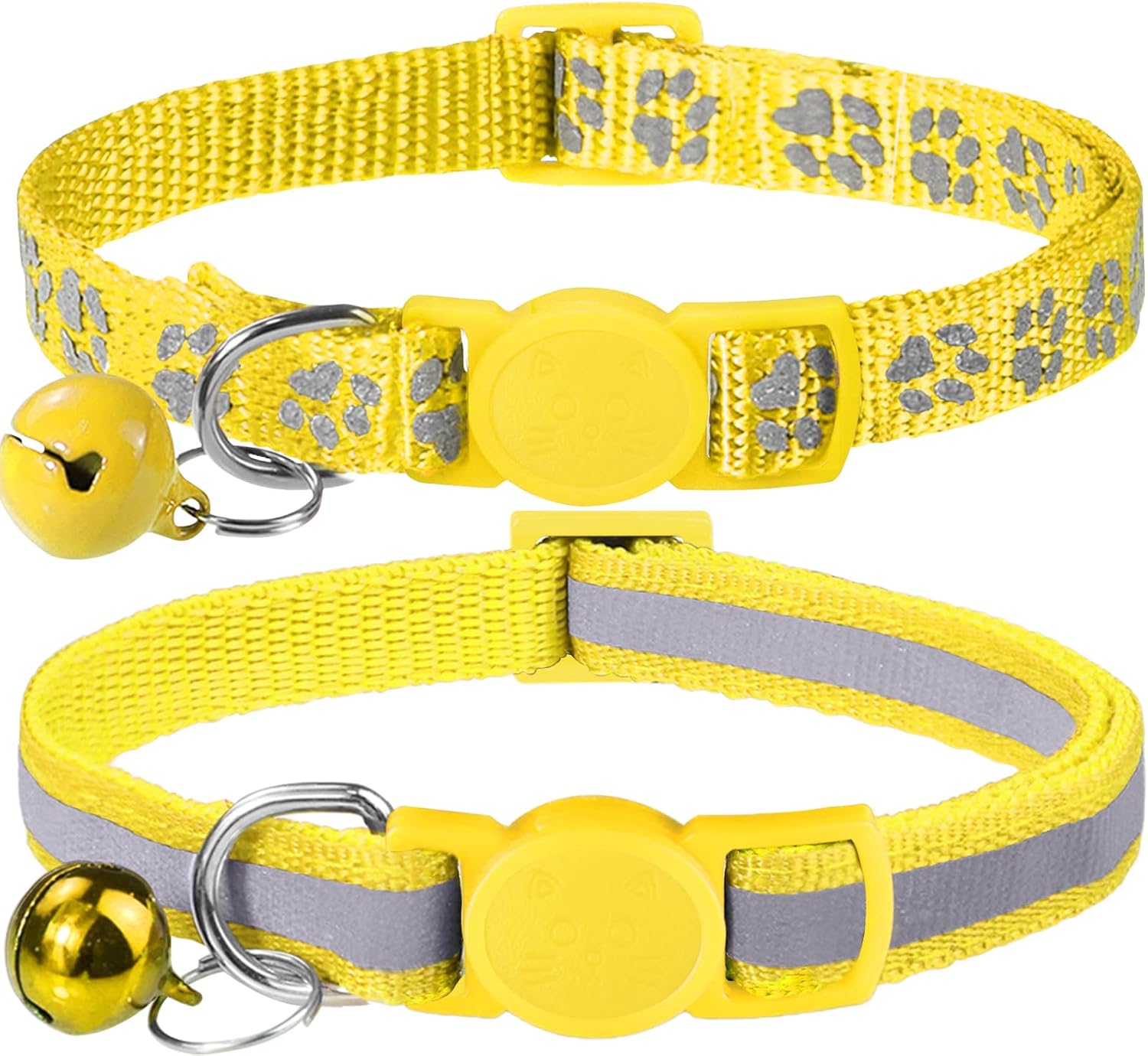 Taglory Reflective Cat Collar with Bell and | PetNestUK
