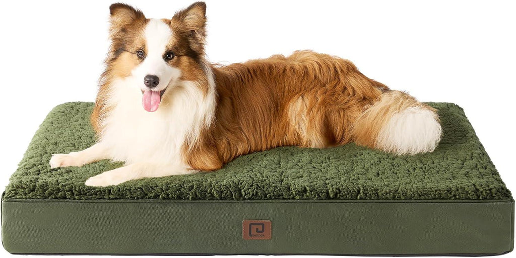EHEYCIGA Foam Dog Mattress with Removable Cover