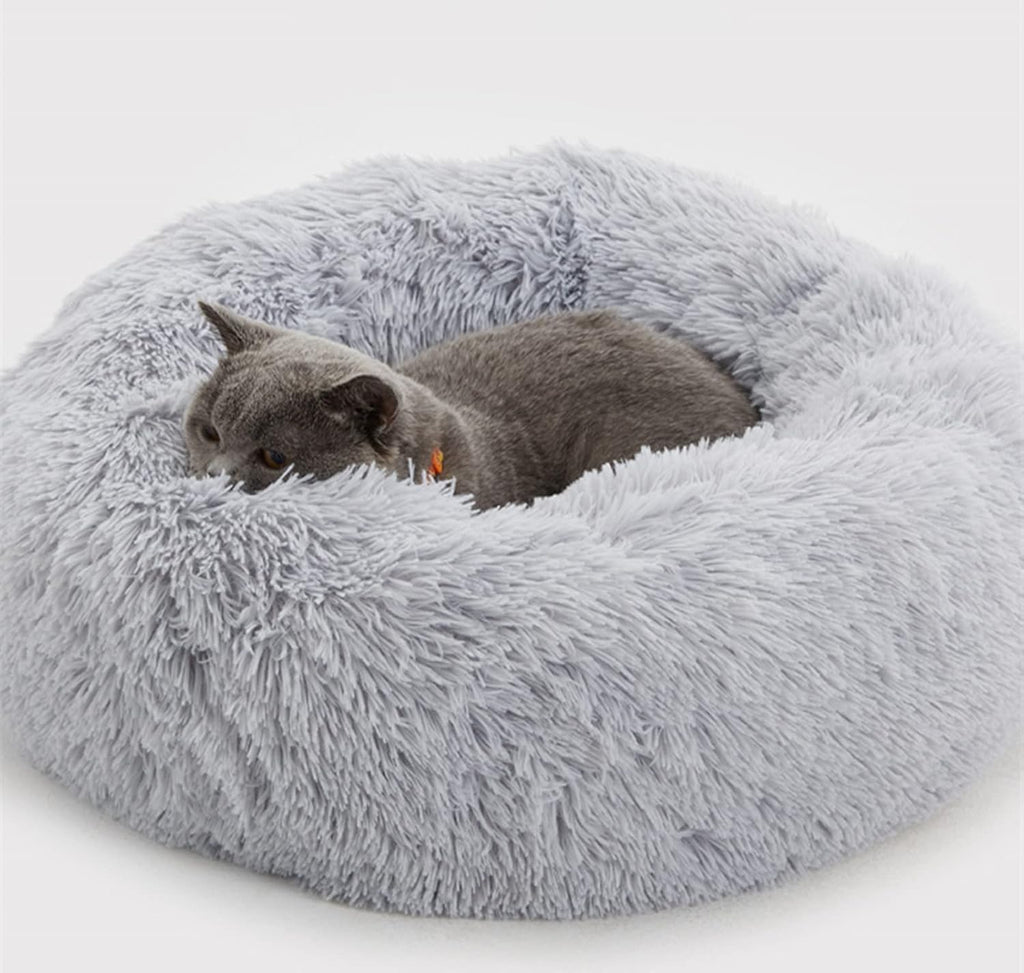 Enjamoy Plush Donut Pet Bed