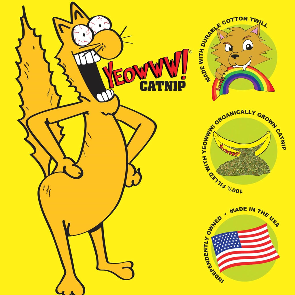 Yeowww Banana Singles Cat Toy | PetNestUK