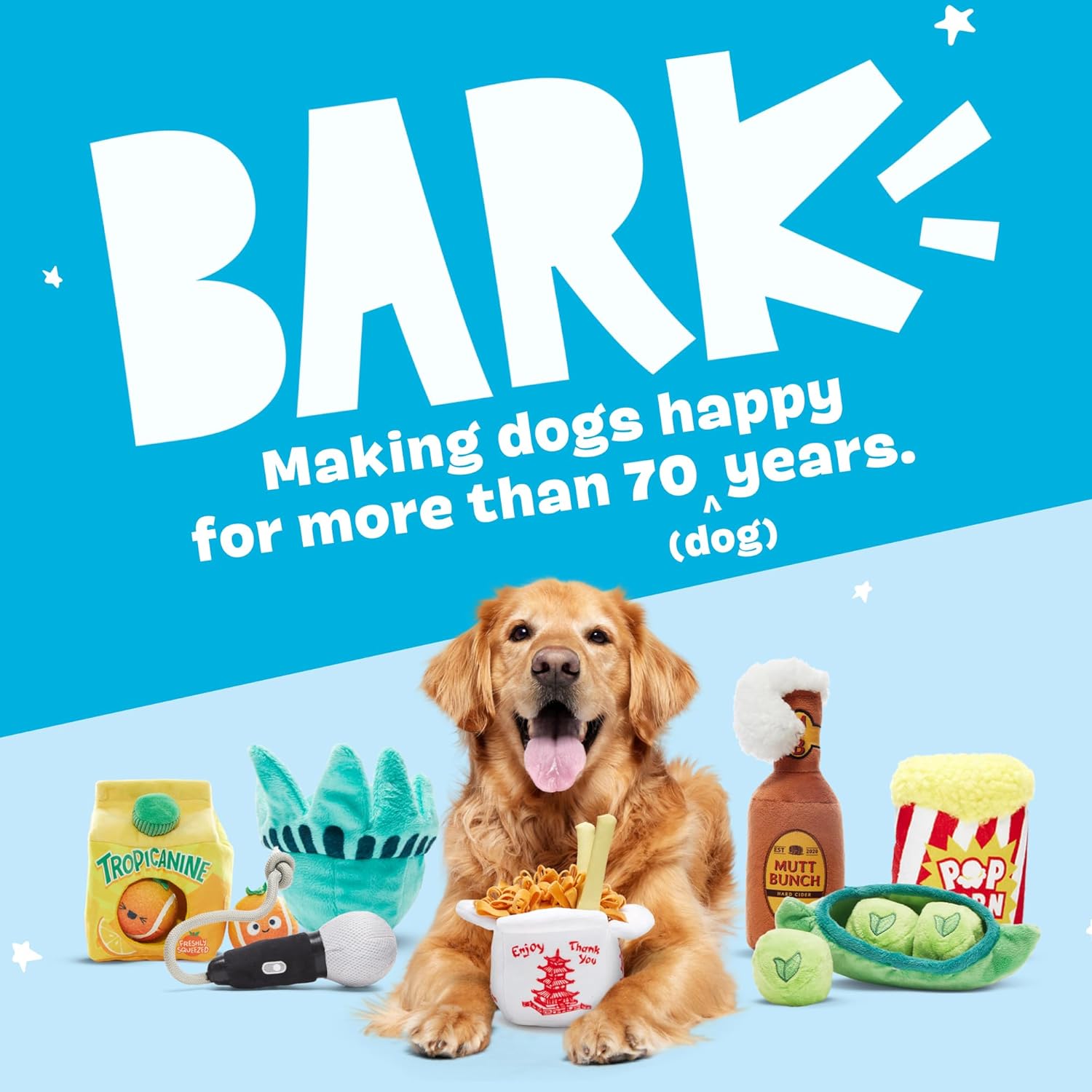 Barkbox Squeaky Dog Toys - Plush and Squeak Chew | PetNestUK