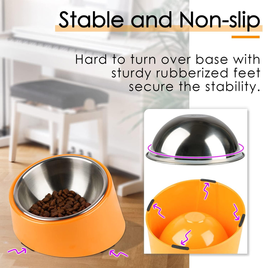 SuperDesign Mess Free 15° Slanted Bowl for Dogs | PetNestUK