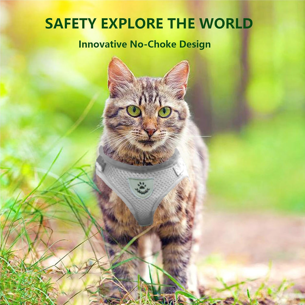 Anlitent Soft Mesh No Pull Cat Harness and Lead | PetNestUK